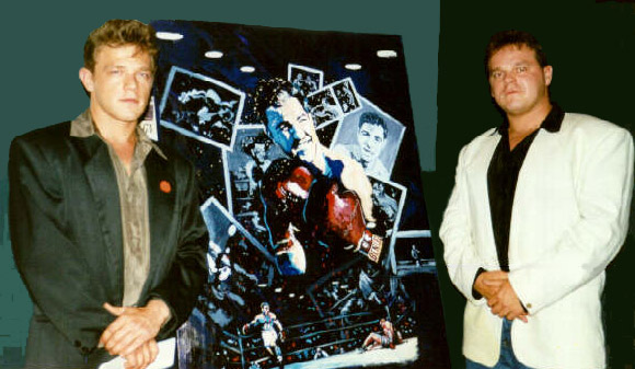 Joey and Edgar Brown at NYC Solo Art Exhibit