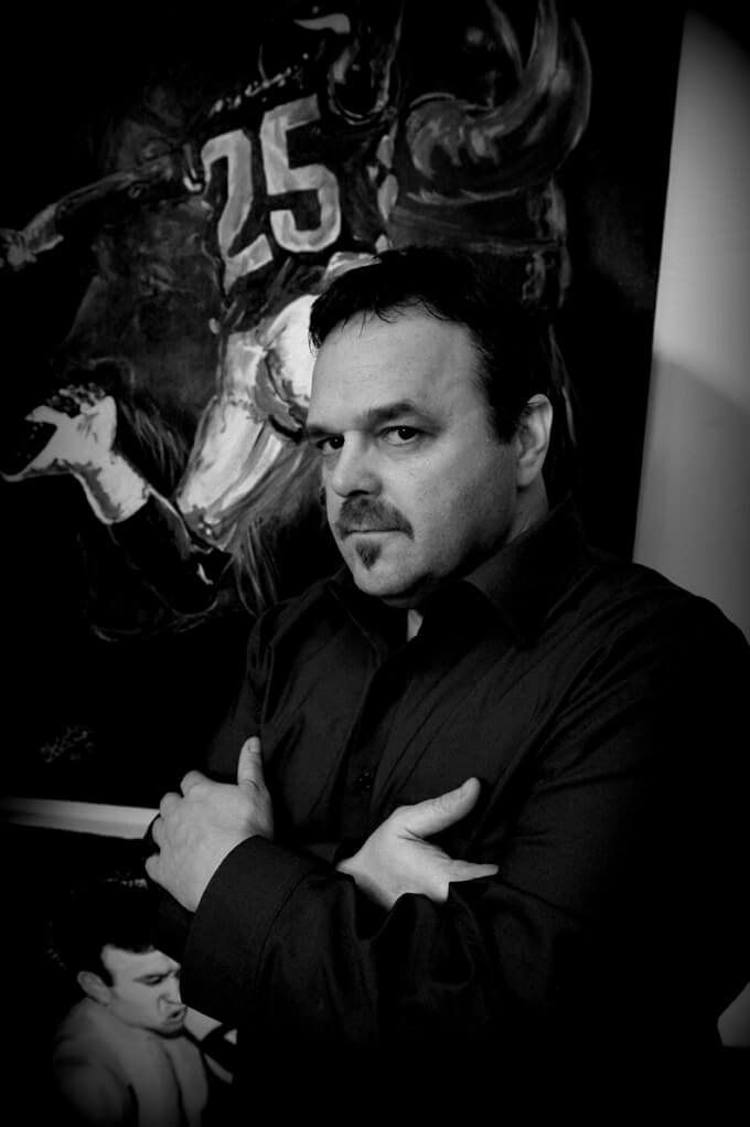 Artist Edgar J. Brown