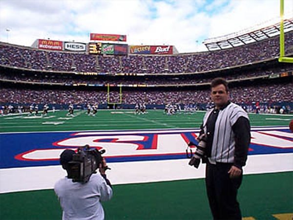 Edgar Brown at Giants Stadium