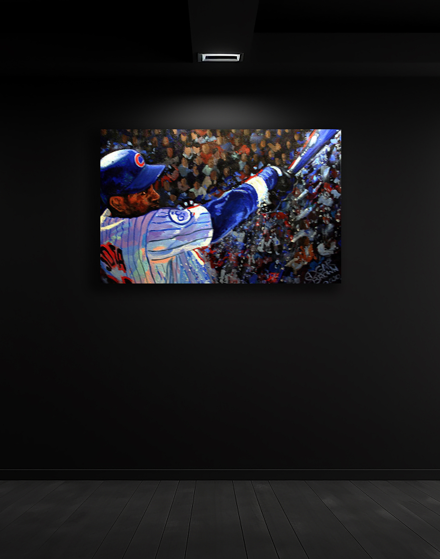 Chicago Cubs Sammy Sosa Original Painting