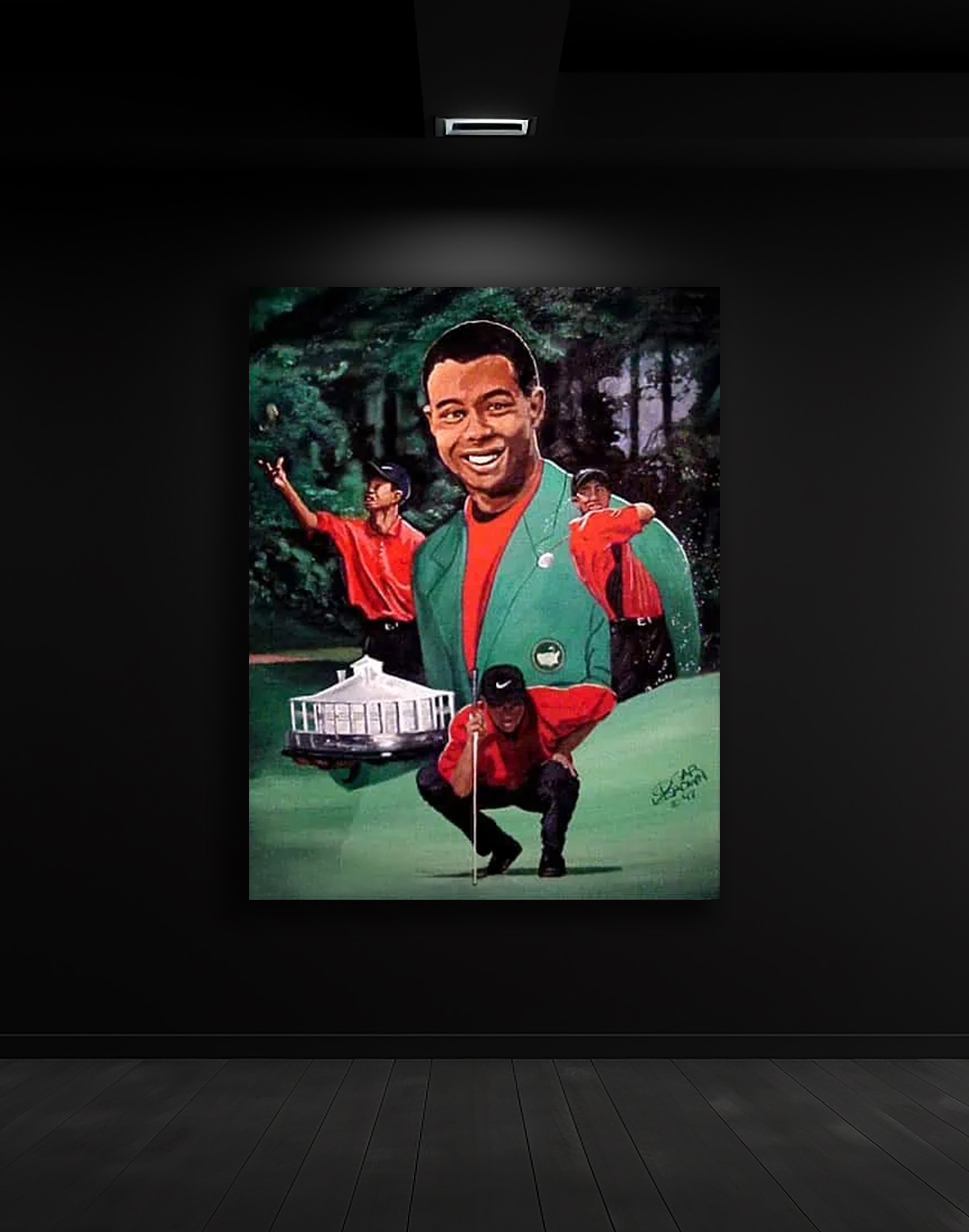 Tiger Woods Green Jacket