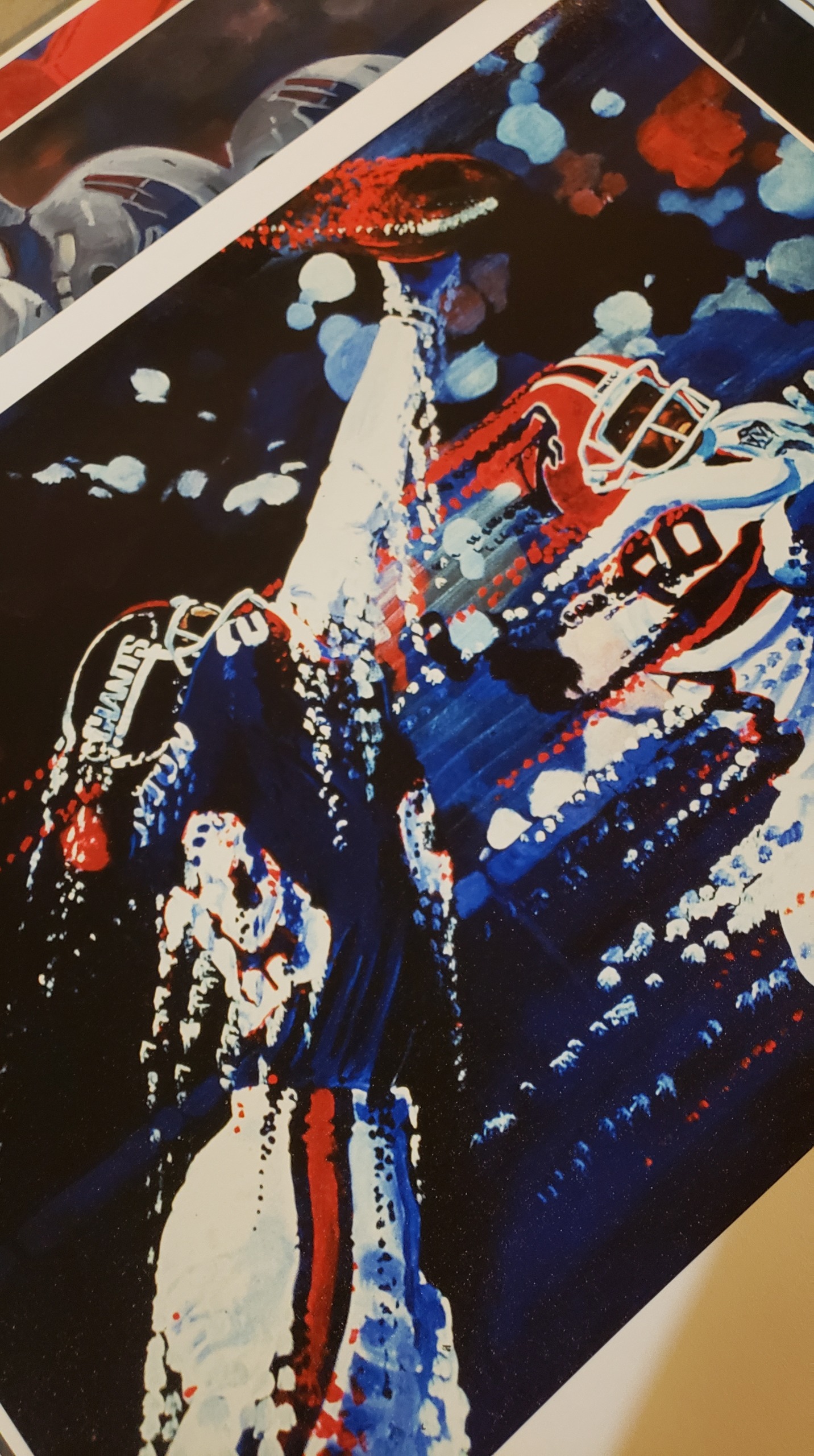 NY Giants Super Bowl XXV Fine Art