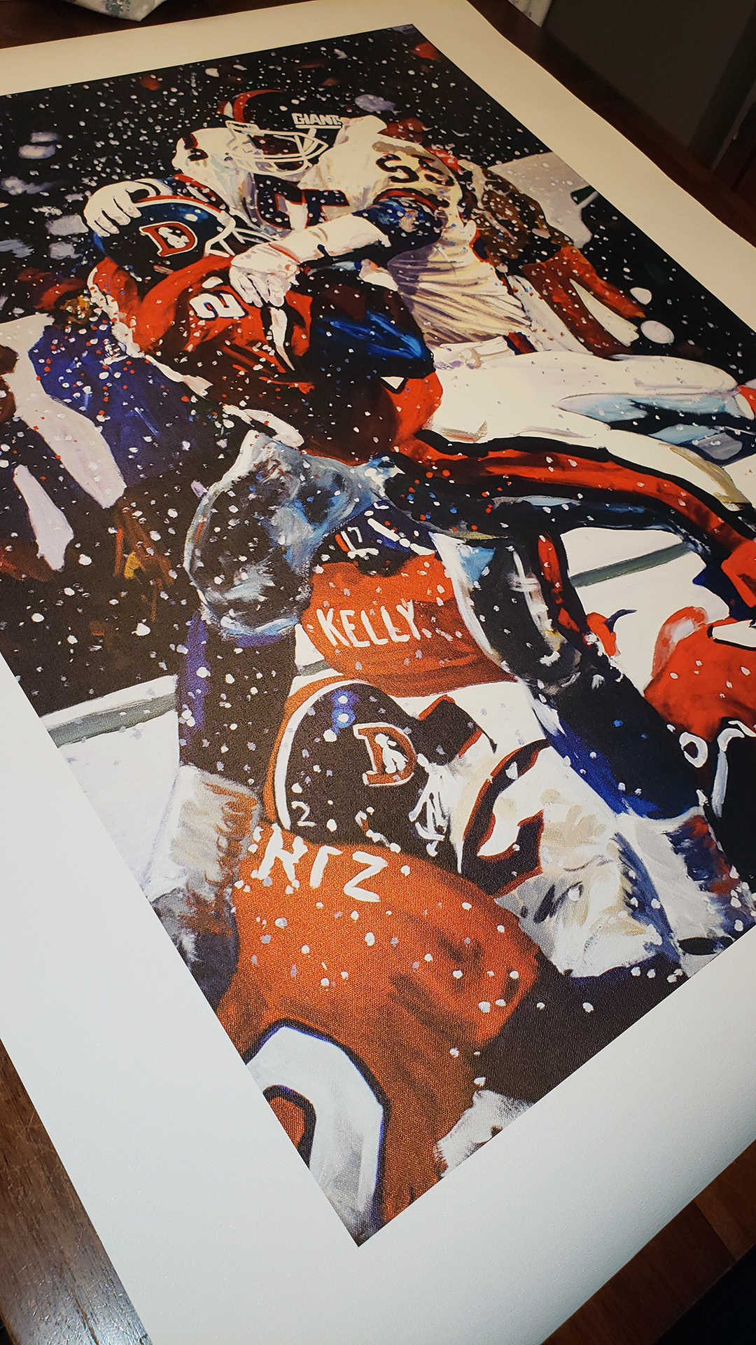 New York Giants Snowed In