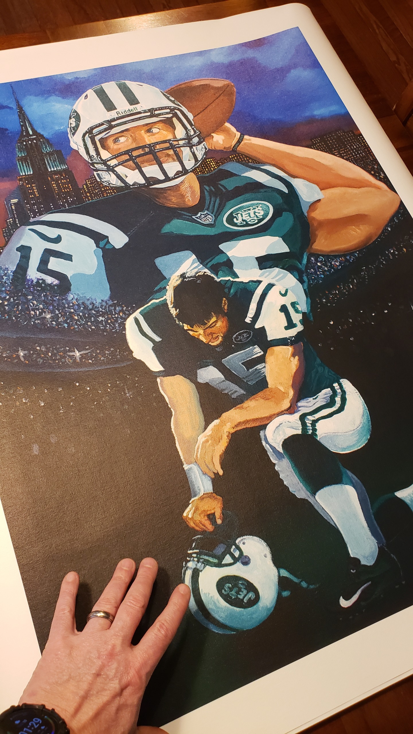 New York Jets Art Canvas