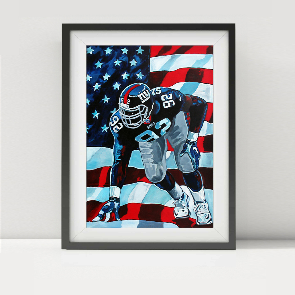 NY Giants - United We Sack Fine Art Paper