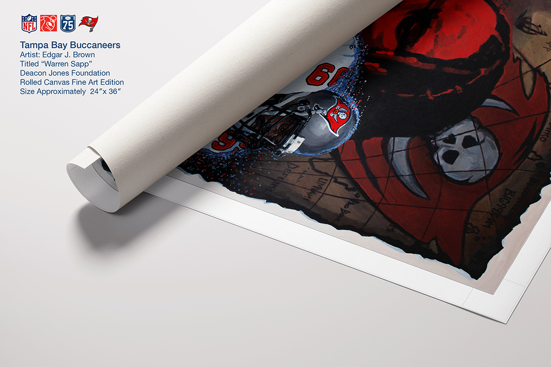 Tampa Bay Bucs Warren Sapp