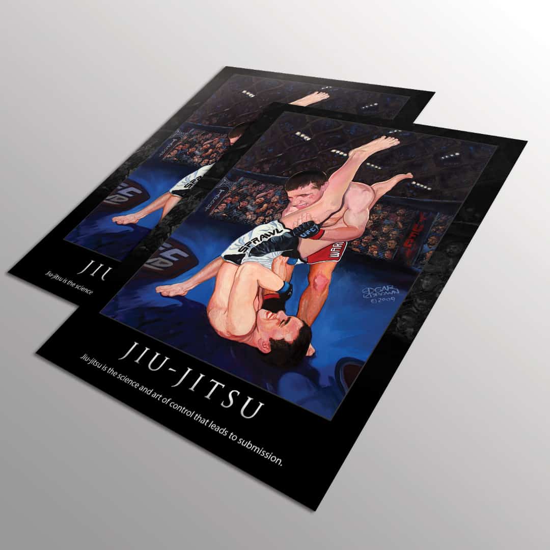 Jiu-Jitsu Fine Art Poster