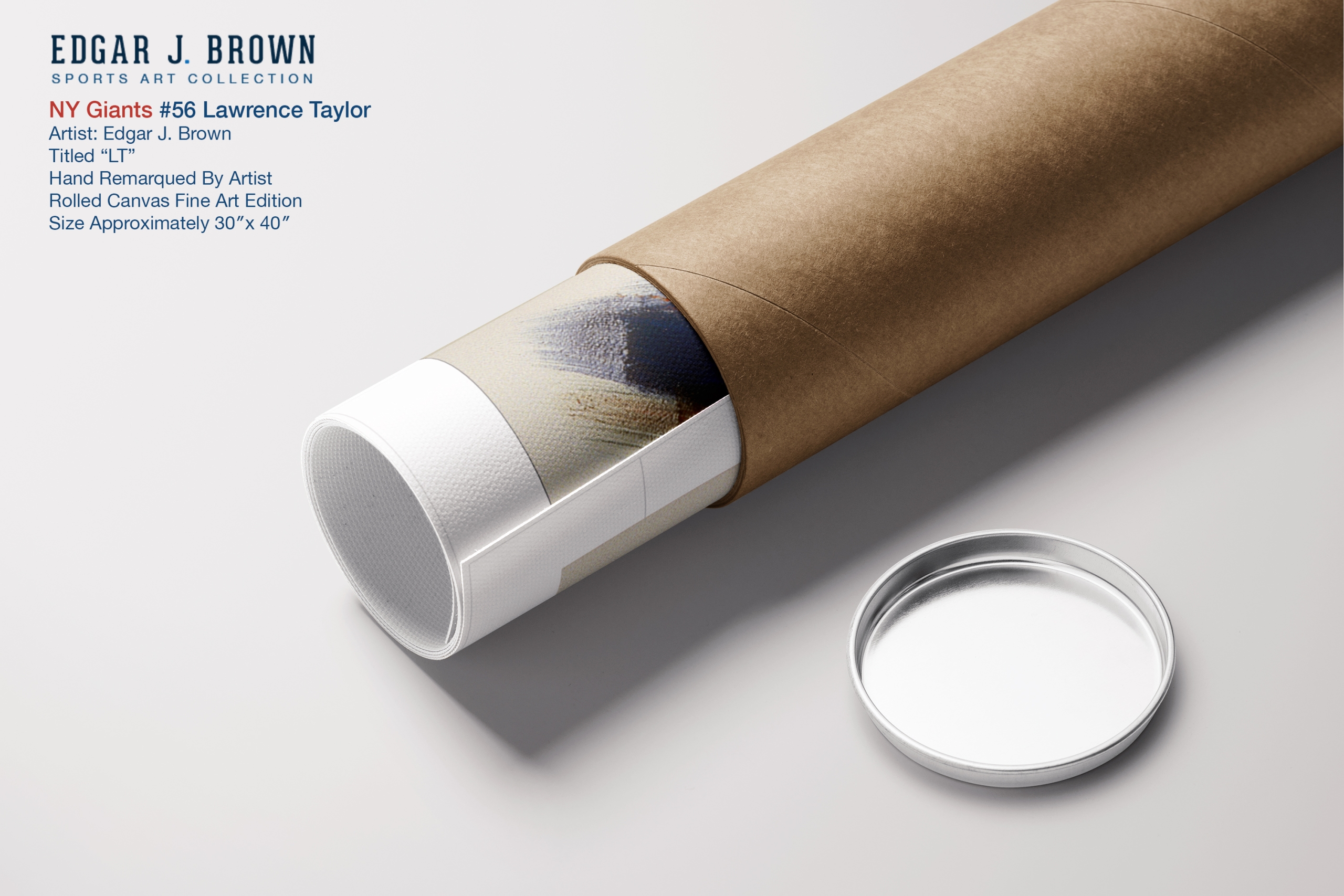 LT Canvas Art in Tube