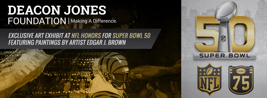 Art Exhibit at NFL Honors for Super Bowl 50
