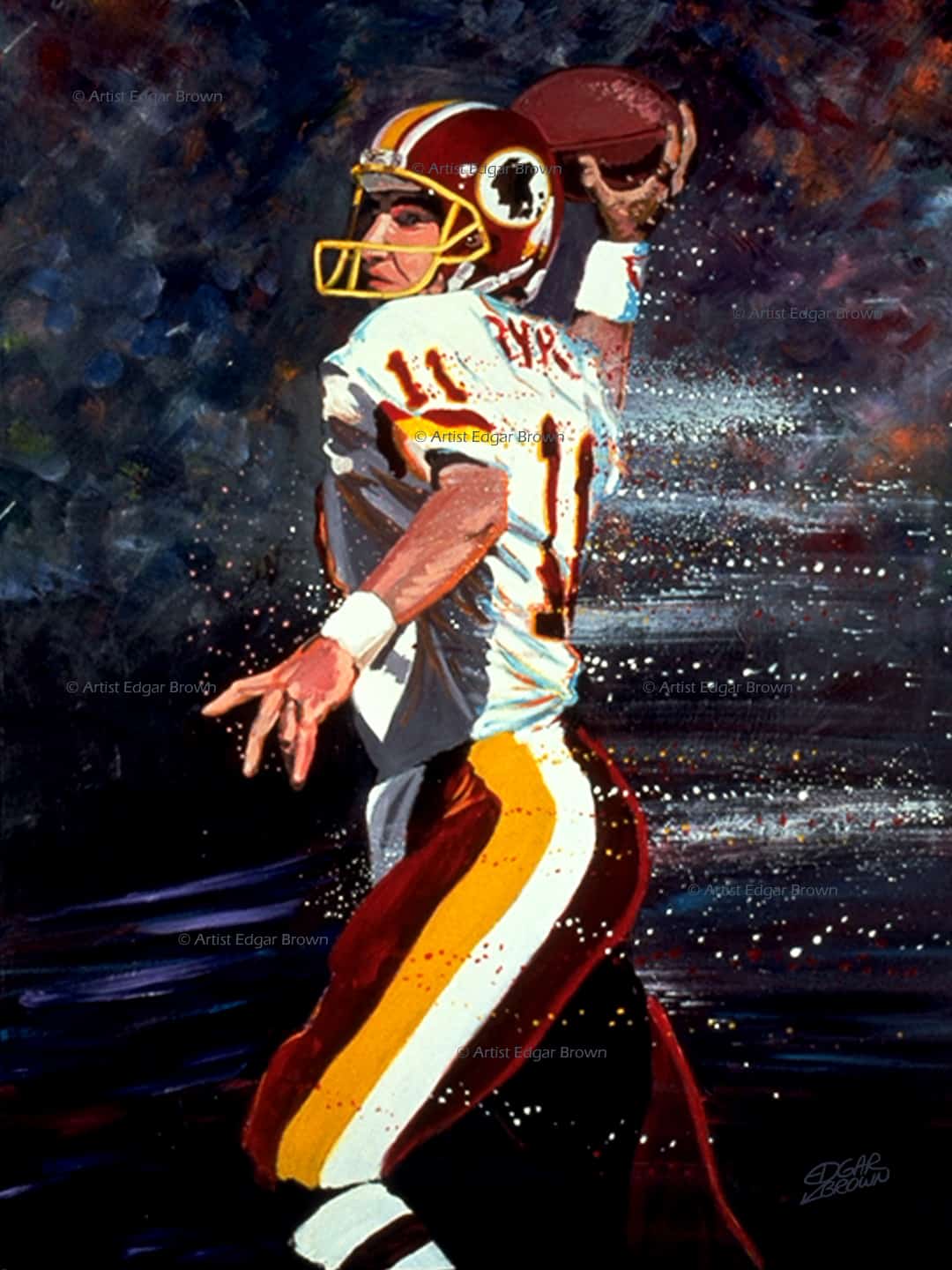 Washington Redskins Mark Rypien MVP