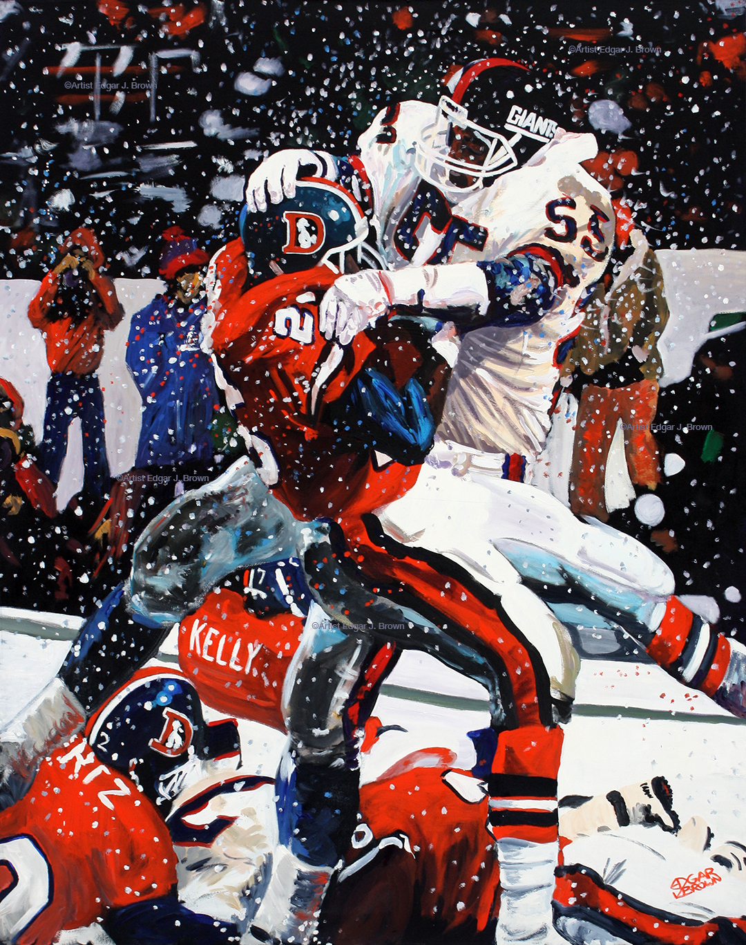 New York Giants Snowed In