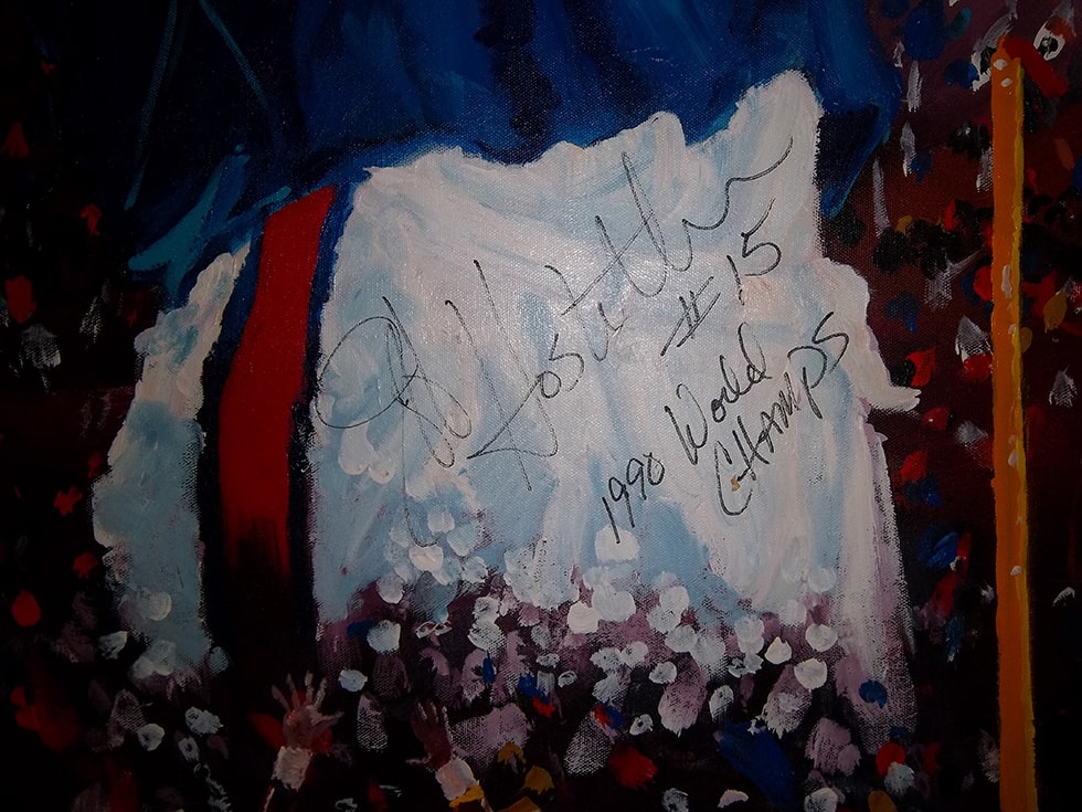 Jeff Hostetler Super Bowl MVP Autograph