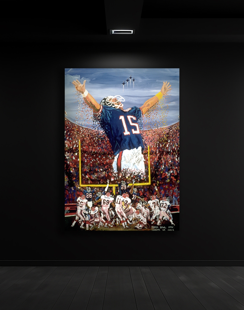 NY Giants Super Bowl XXV Original Painting
