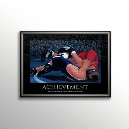 Achievement Wrestling Poster