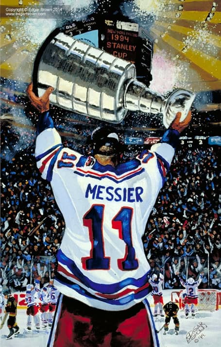 mark messier 1994 stanley cup jersey