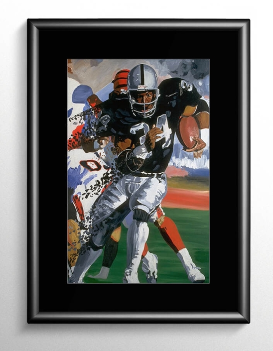 Bo Jackson Football Painting